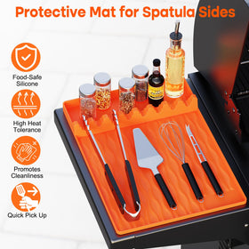 YOUCHENGZHIFAN side-shelf organization mat for easy access to tools and jars