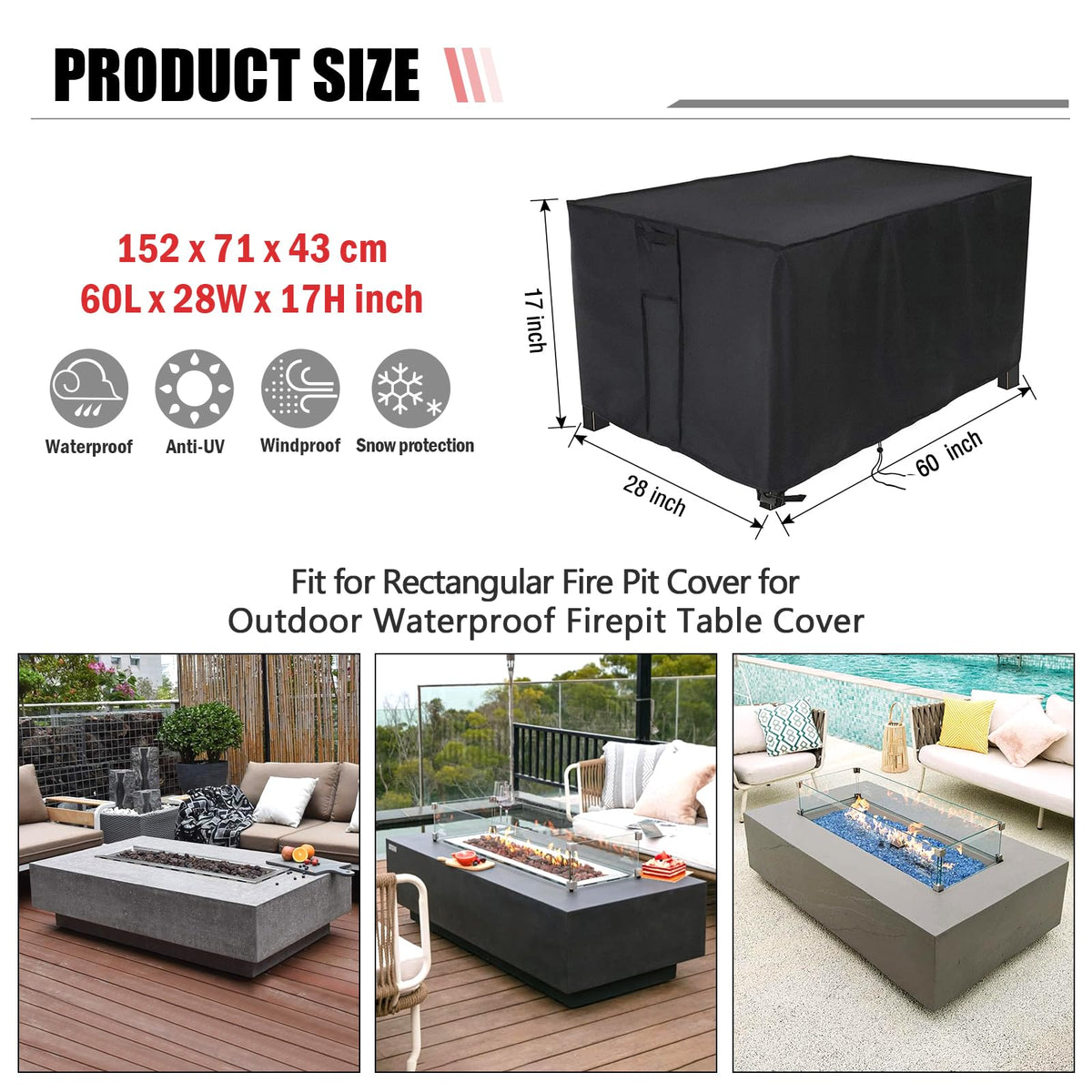 Durable tear-resistant 420D Oxford fabric of Youlvy cover