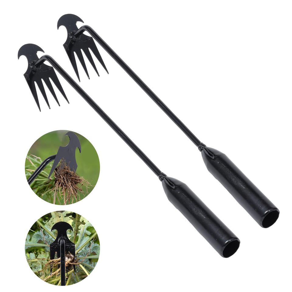 Young4us weed puller tool 16-inch for efficient root-level weed removal.