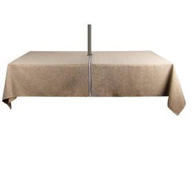 Youngseahome umbrella hole with zipper for easy setup on umbrella tables