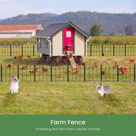 Youpehom fence panel gap 2.83 inches shows compact spacing.