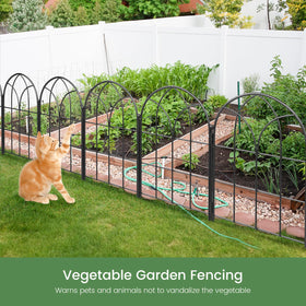 Youpehom patio garden fence assembly for versatile yard layouts.
