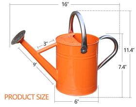 Yourjoy removable spout watering can for steady stream or shower.