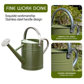 Yourjoy 1 gallon watering can ideal for patio and indoor plant routines.