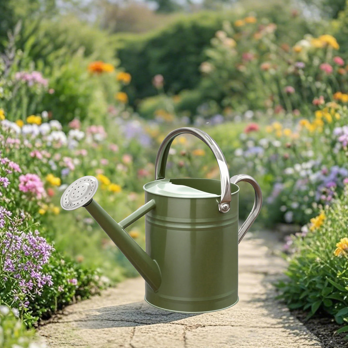 Yourjoy versatile can for both outdoor gardens and indoor potted plants.