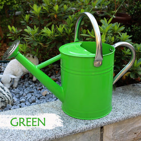 Yourjoy stainless steel watering can ideal for indoor and outdoor use.