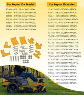 Yoursme brackets kit with bolts and nuts, easy DIY installation.