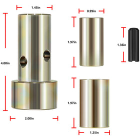 Yoursme two-pairs kit provides value for CAT 1 quick hitch upgrades.
