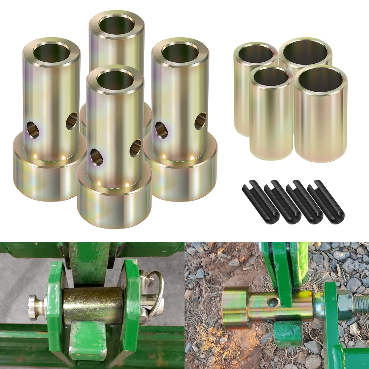 Yoursme cat 1 quick hitch kit contents secure CAT 1 attachments on tractors.