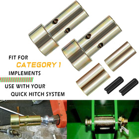 Yoursme shoulder bushings ensure a sturdy CAT 1 implement fit.