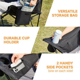 Youtanic chair features a sturdy steel frame for reliable support