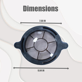YOUZAQUA cam-lock basket lid enables tool-free service and fast lid removal.
