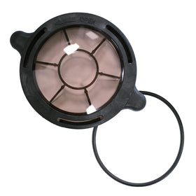 YOUZAQUA pool pump strainer cover with see-through design for easy inspection and quick maintenance.