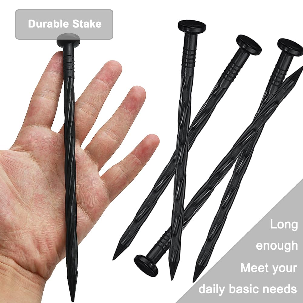 Yowlieu artificial turf edging spikes stabilizing turf seams