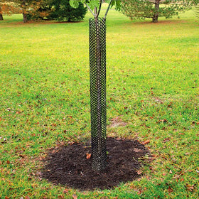 Yowlieu breathable mesh promoting airflow to keep saplings healthy.