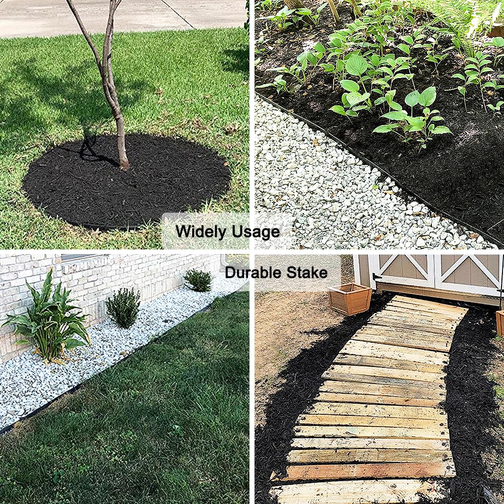 Yowlieu easy installation tips for landscape spikes in the yard