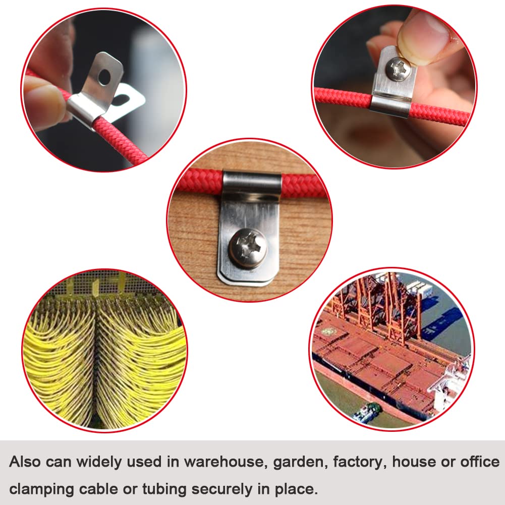 Yowlieu installation clips show screw-hole mounting ease