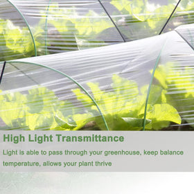 Yowlieu light transmission greenhouse film highlights even daylight distribution for uniform growth.