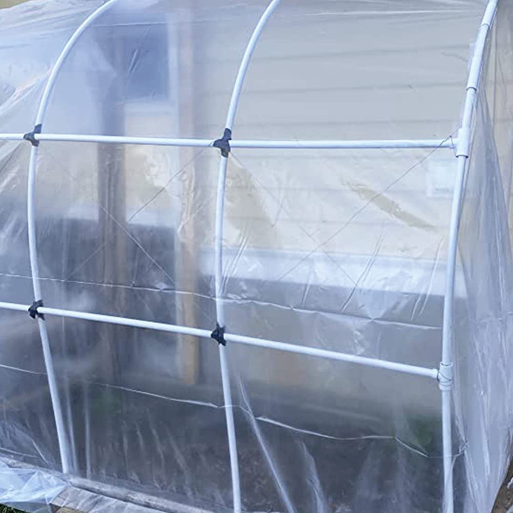 Yowlieu multi-use greenhouse film protects plants across weather and multiple projects.