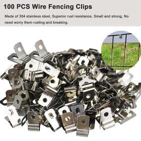 Yowlieu outdoor fence clamps resist weather for long-lasting use