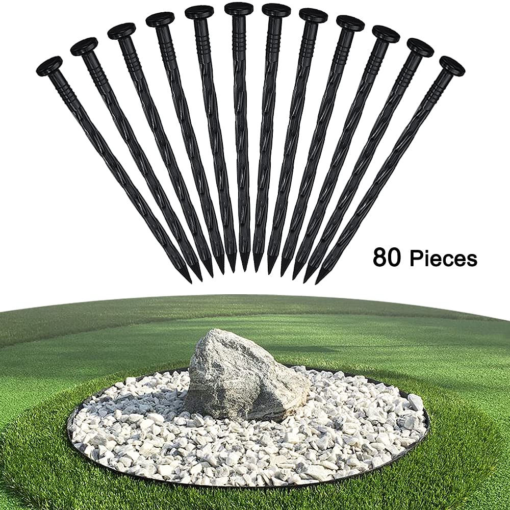 Yowlieu reusable landscape stakes ready for seasonal projects