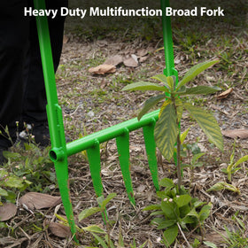 YOWPSY broadfork inward handles provide strong leverage
