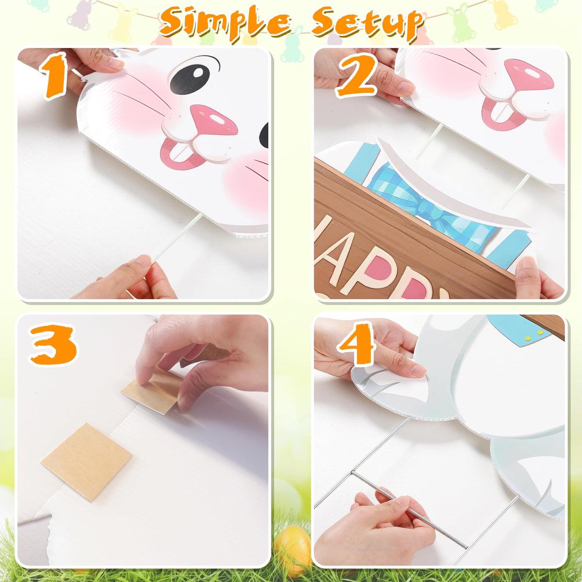 Vibrant YOYOJOY party decor adds color and charm to Easter celebrations
