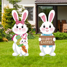 YOYOJOY Easter yard decor enhances lawns, porches, and walkways