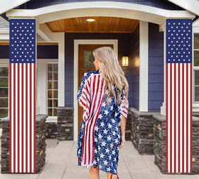 YOYNIIRE independence banner wind-buckles keep banner secure in breeze
