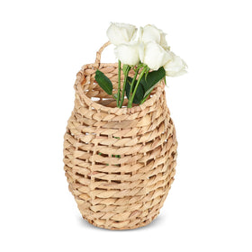 YRMTKIHE water hyacinth hanging basket for front door, enhances curb appeal.