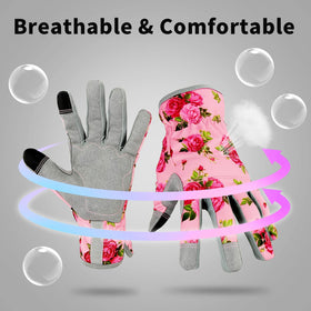 YRTSH flexible stretch fabric ensures comfortable movement for digging and pruning.