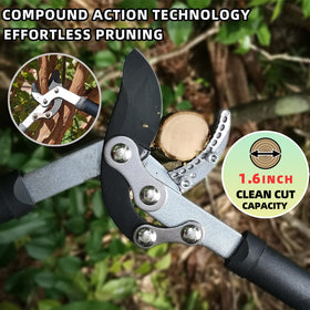 YRTSH compound action gear demonstrates boosted power for tough pruning tasks
