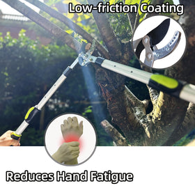 YRTSH loppers demonstrate 1.6-inch capacity on thick branch
