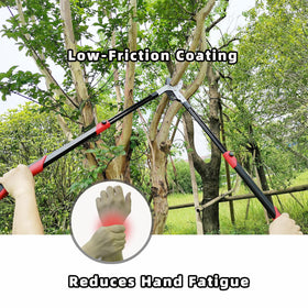 YRTSH loppers compound-action technology increases cutting power.