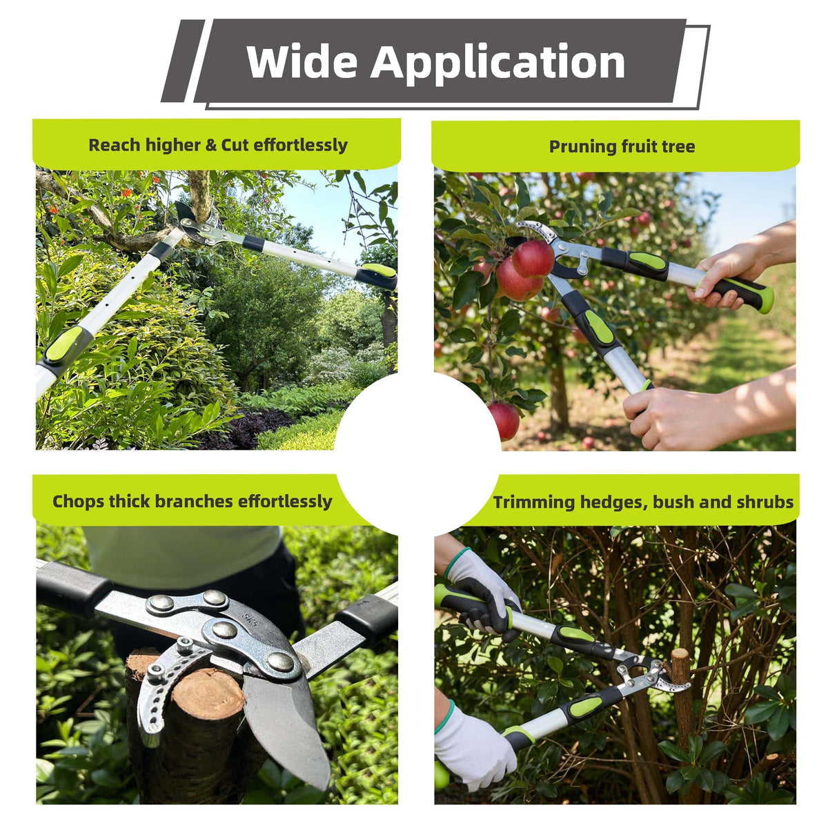 YRTSH loppers ideal for trimming bushes and shrubs