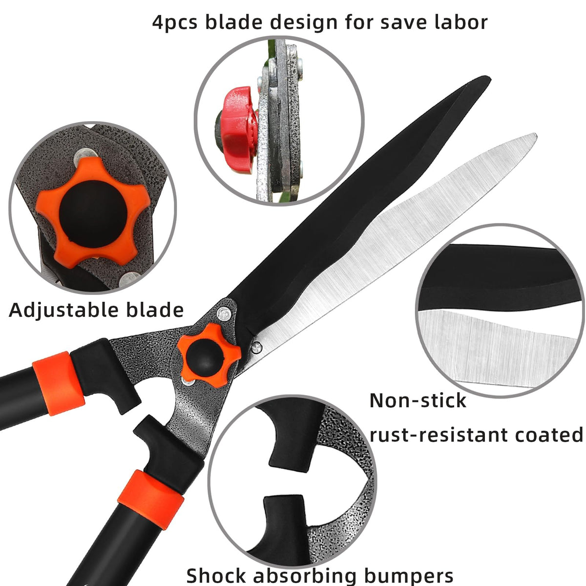 YRTSH outdoor gardening kit supports all-in-one yard maintenance.