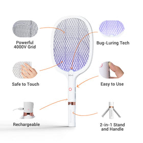 YsChois outdoor use fly zapper in garden for pest free evenings