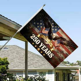 YSDZDM flag suitable for indoor church or home display.