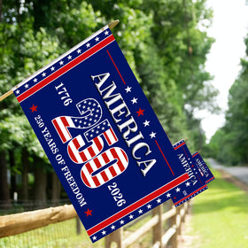 YSDZDM weather-resistant flag resists tear and fade.