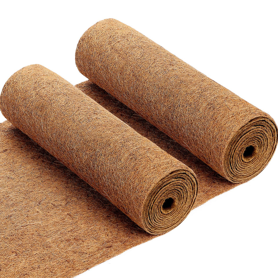 Ysglory coconut liner roll for planters with open weave promotes drainage and root airflow