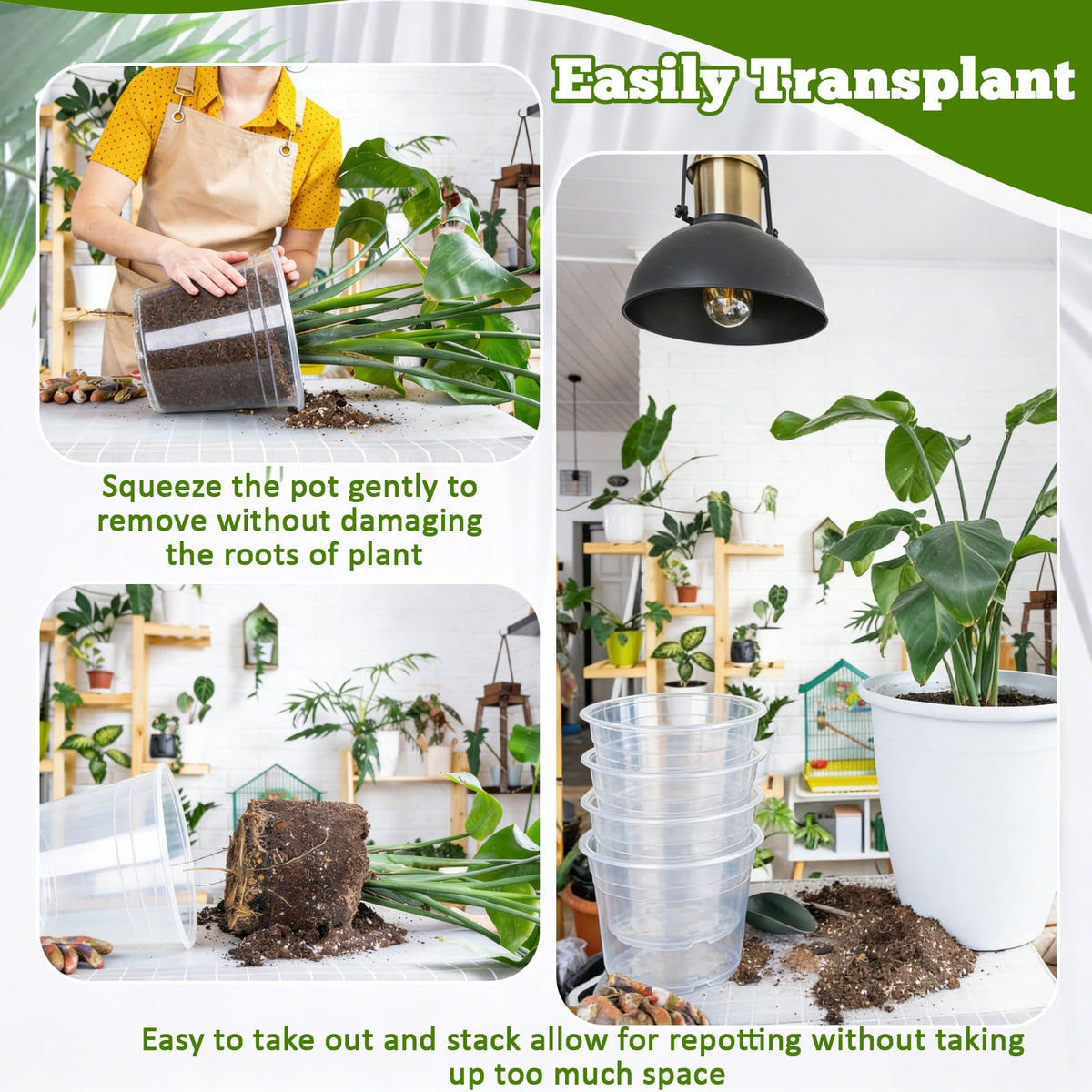 Ysglory drainage holes promote airflow and prevent waterlogging.
