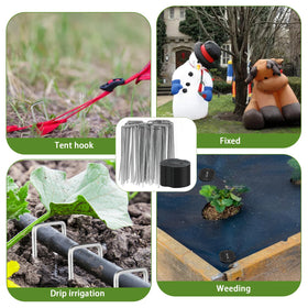 Ysglory packaging 200 pieces indicates ready-to-use set for seasonal garden projects.