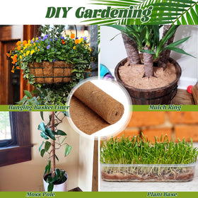 Ysglory coconut liner doubles as reptile cage liner for clean habitats