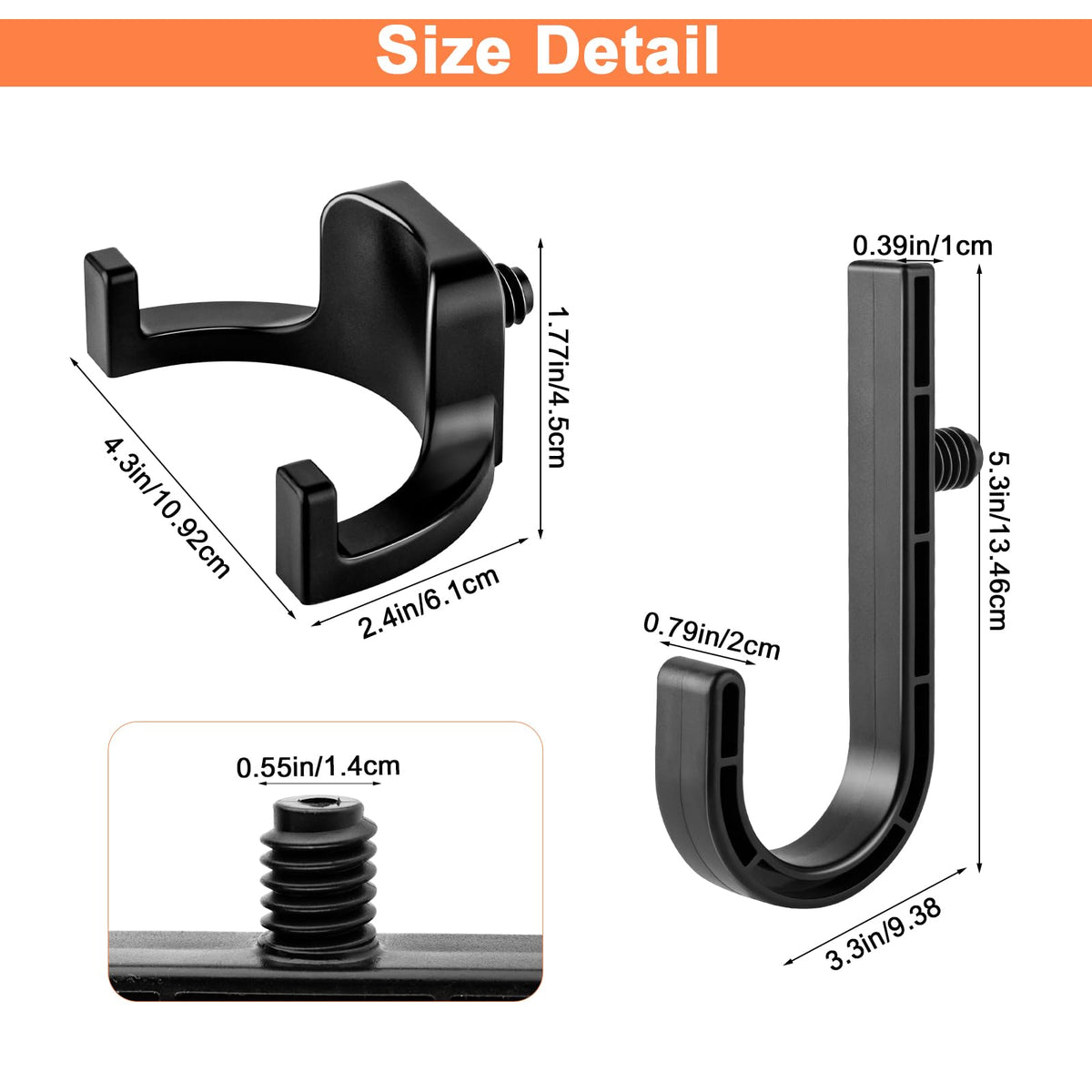 YSSPPOY shed hooks store bulk items neatly