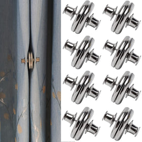 Yteseery curtain magnet closure with large-diameter magnet for stronger hold and privacy.
