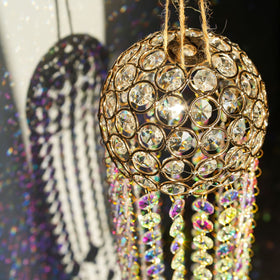 YU FENG window hanging sun catcher creates a rainbow maker effect in rooms