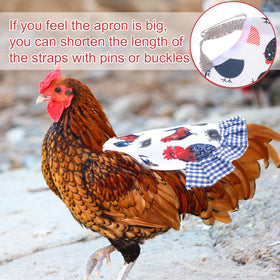 Yuanan waterproof printed design shields backs while promoting feather protection.