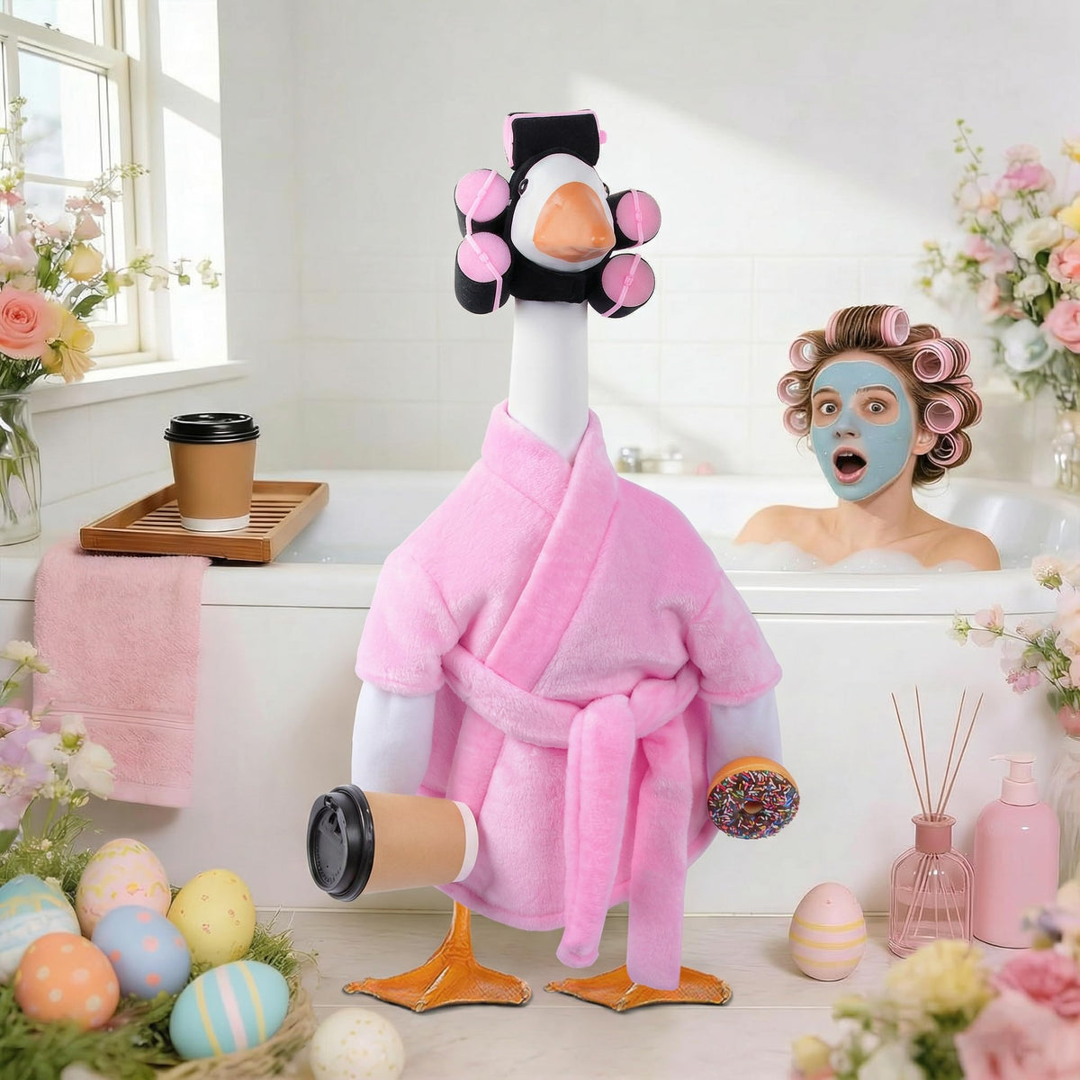 Yuboo fits most porch geese and is easy to dress.