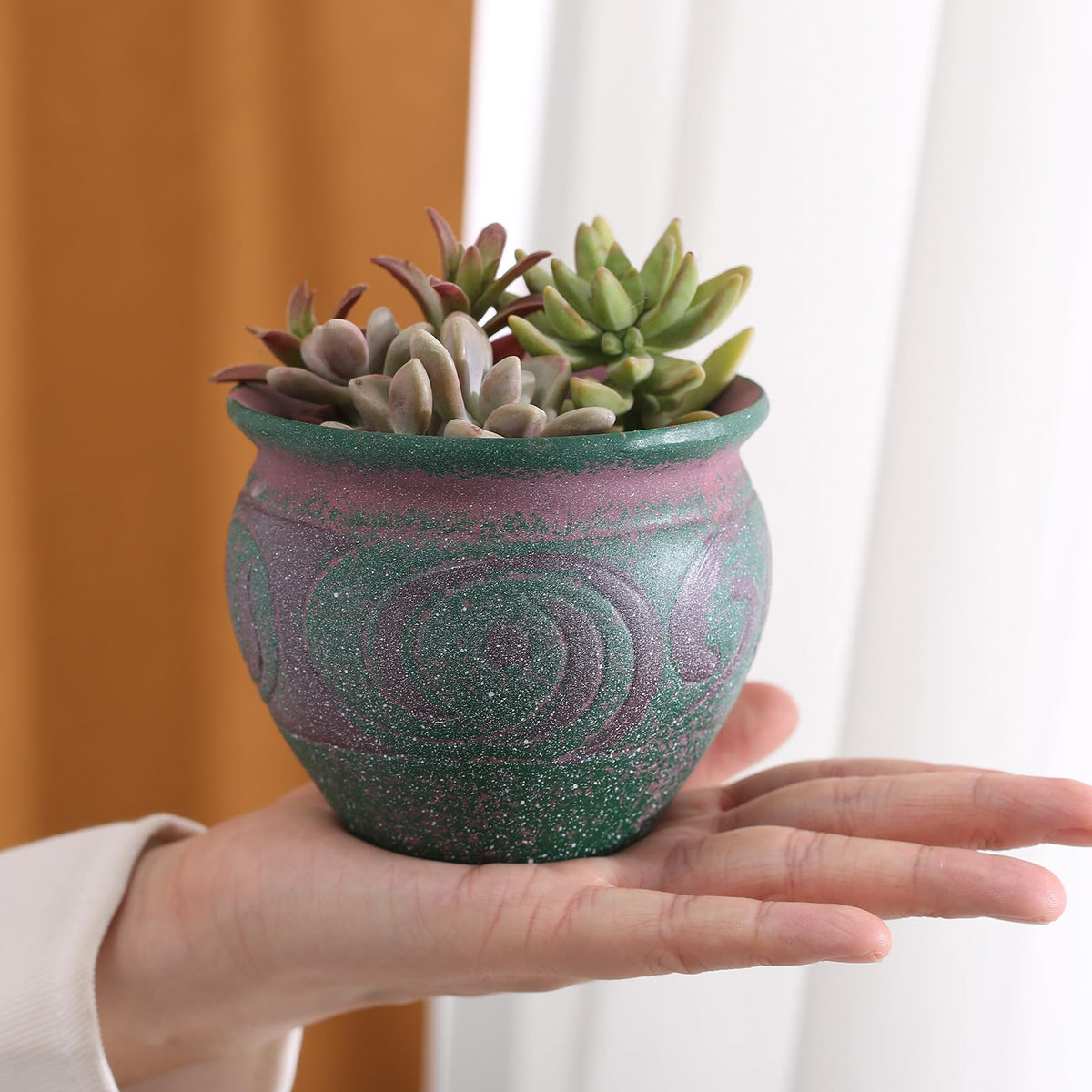Yuccasly dining-table decor pot set enhances living spaces.