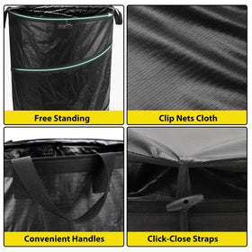 YUDI & GARDEN 3-inch folded storage saves space.